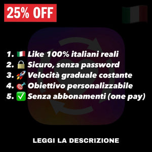 LIKE ITALIANI AUTOMATICI - camecompany